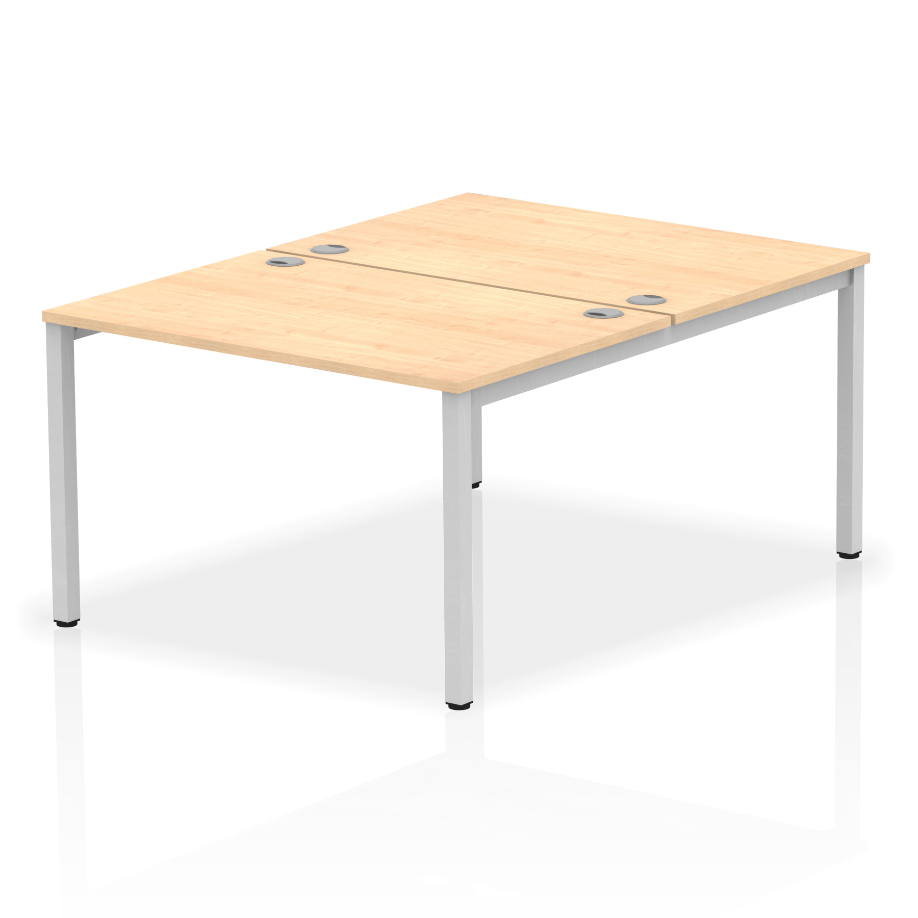 Maple / Silver Frame