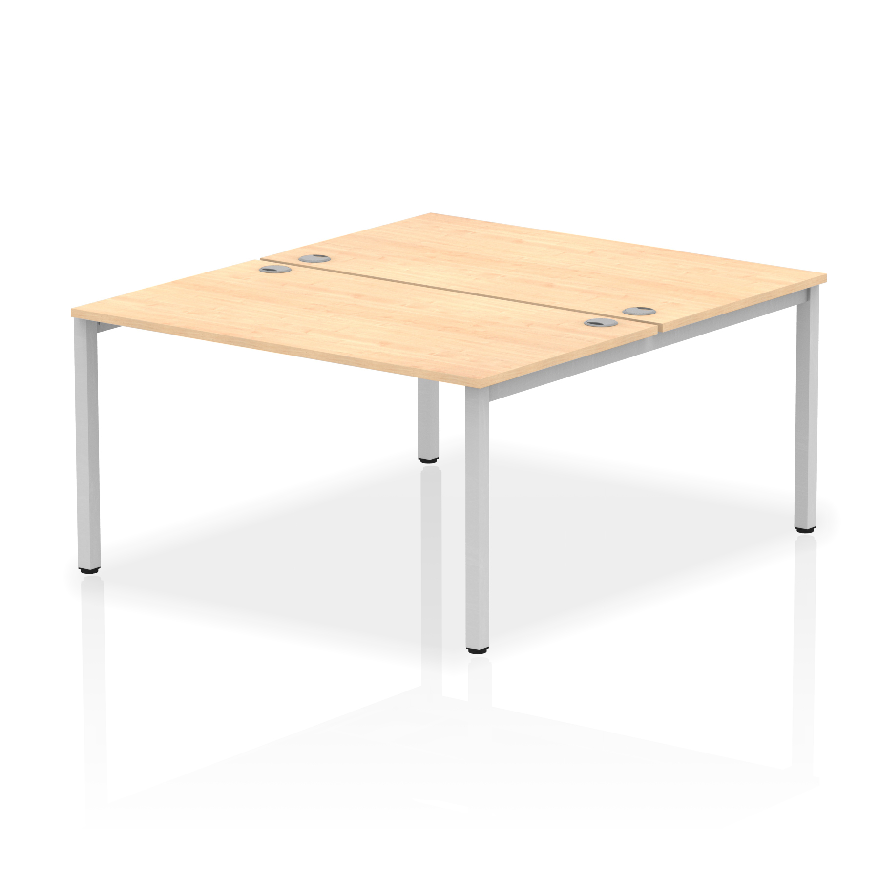 Maple / Silver Frame