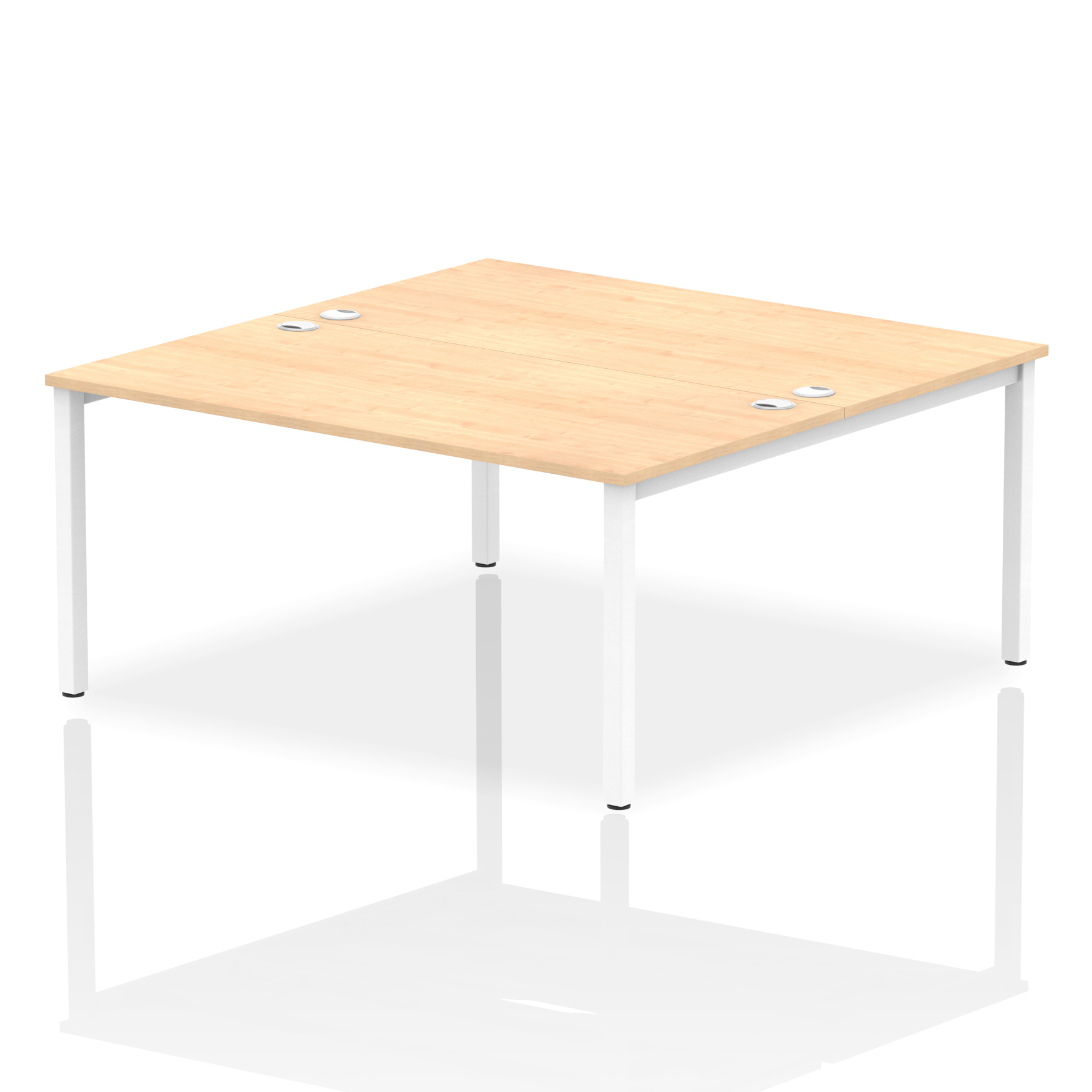 Maple / White Frame