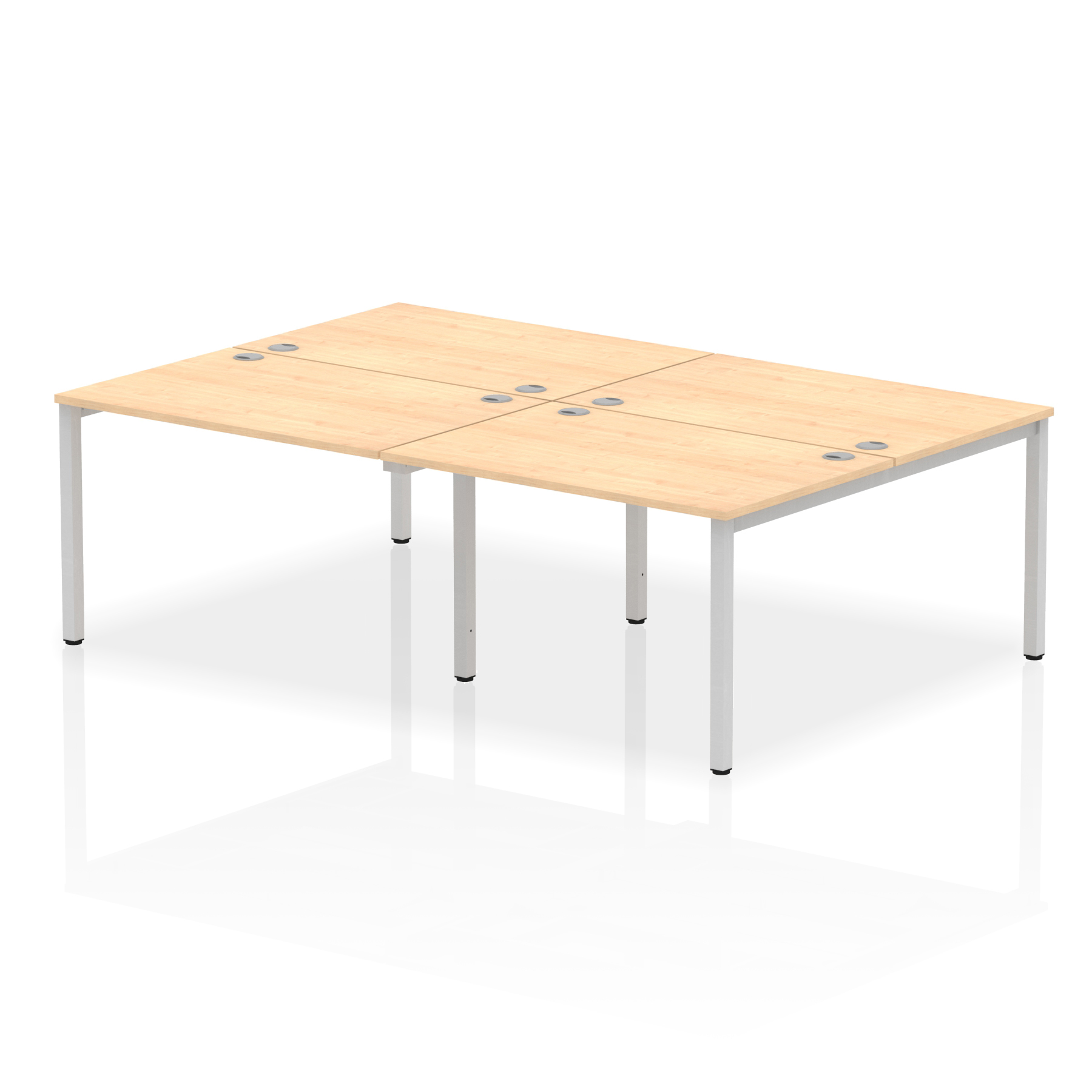 Maple / Silver Frame