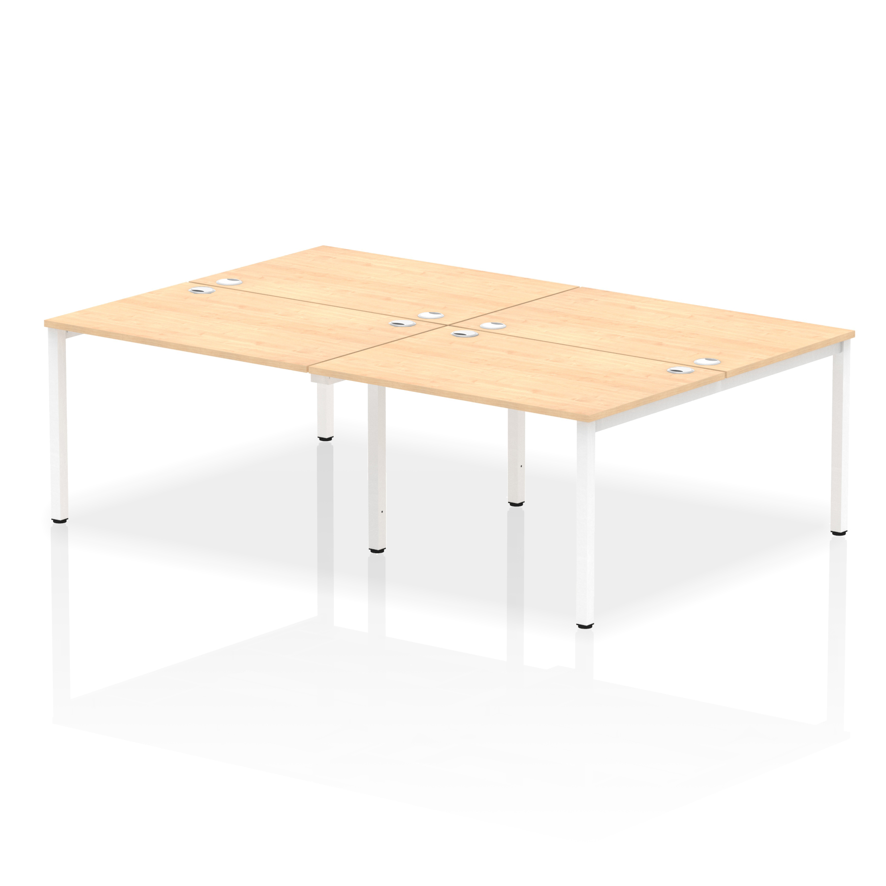 Maple / White Frame