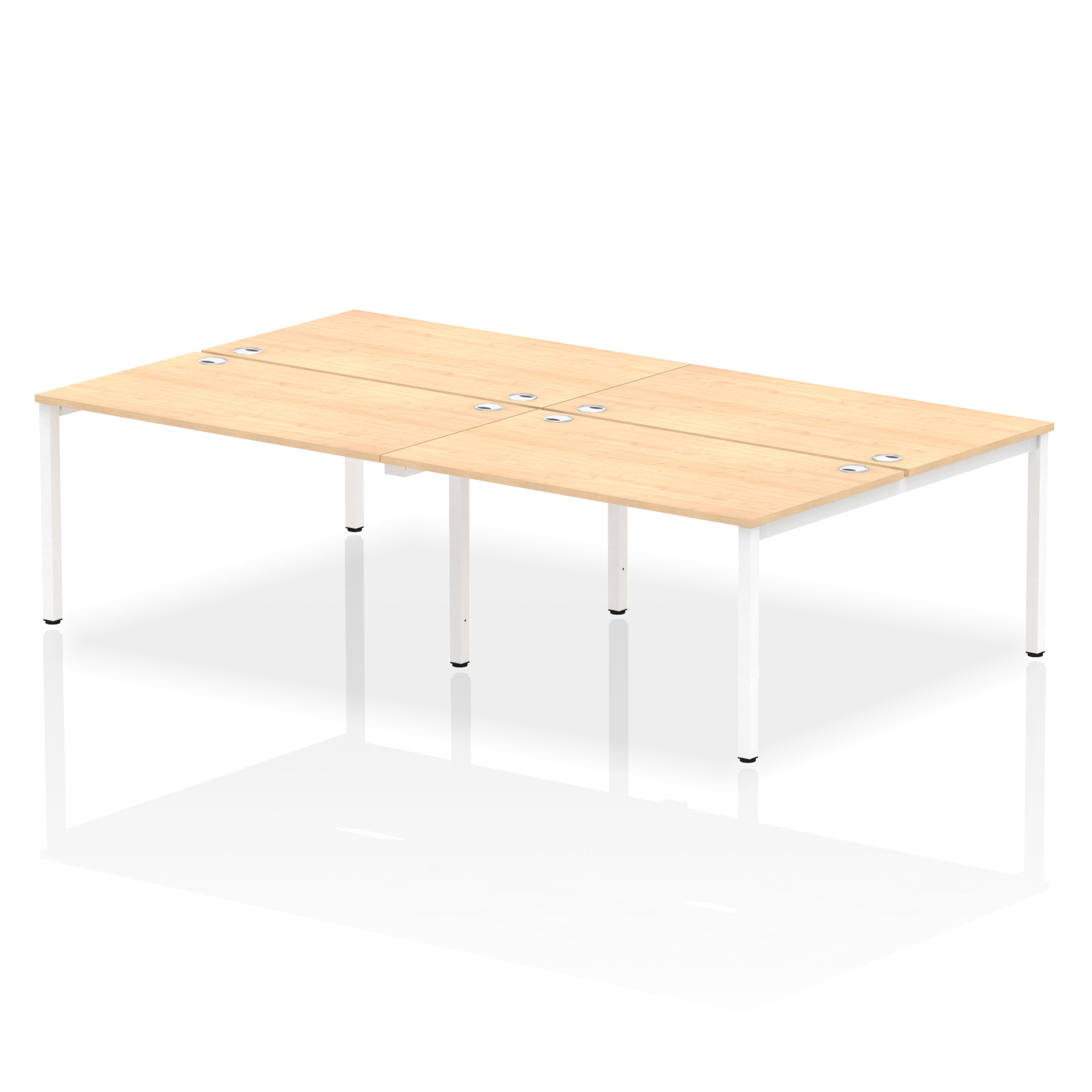 Maple / White Frame