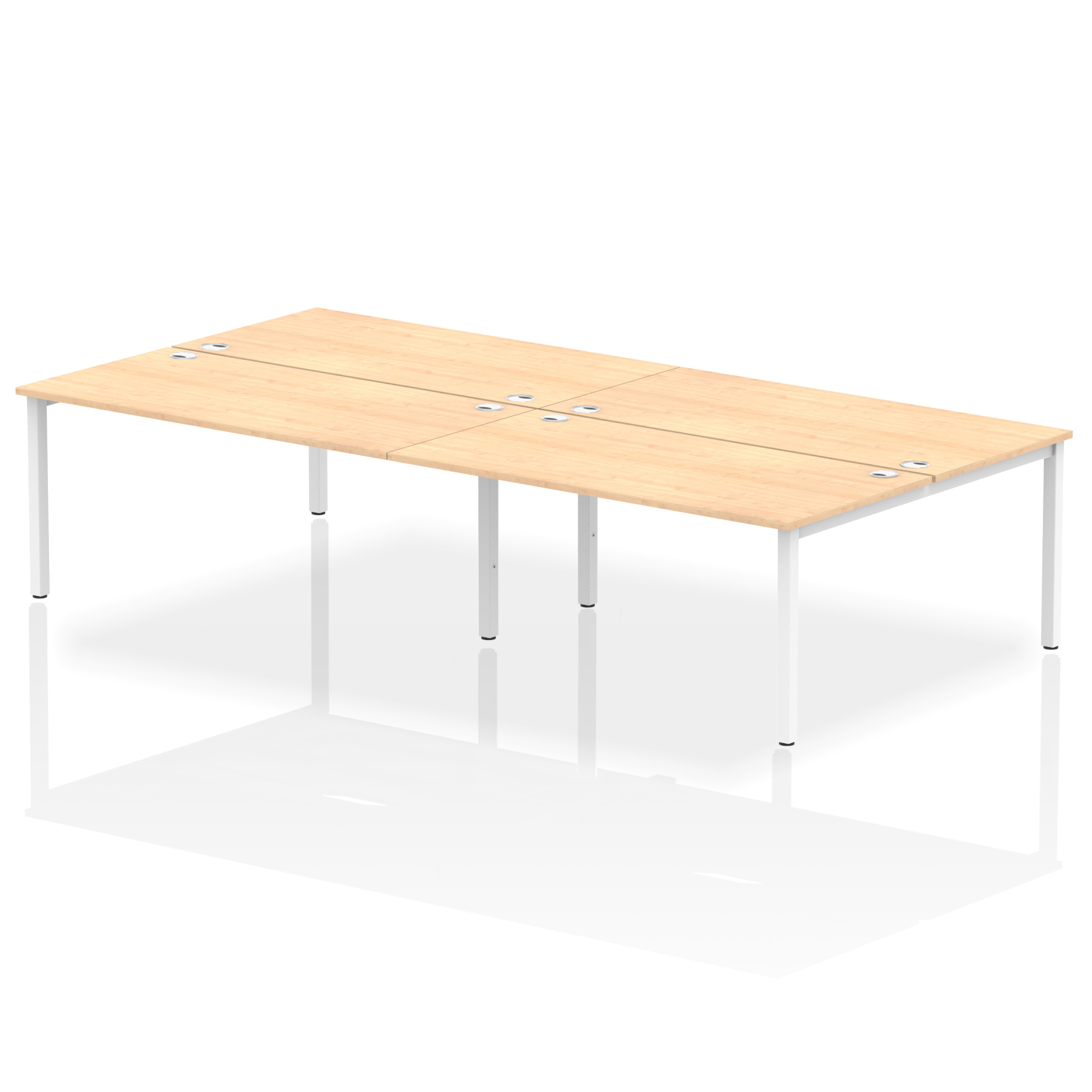 Maple / White Frame