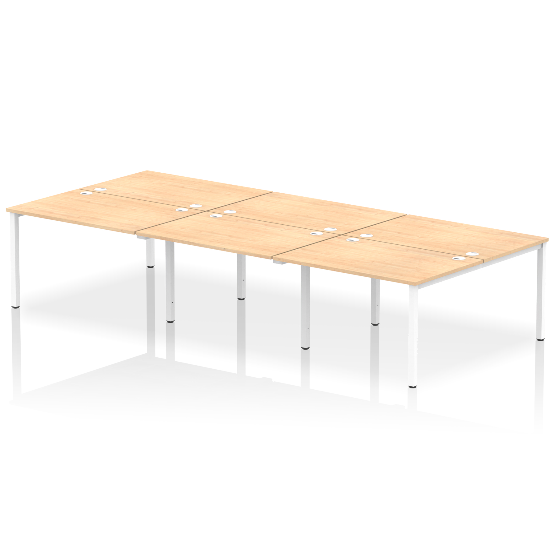 Maple / White Frame