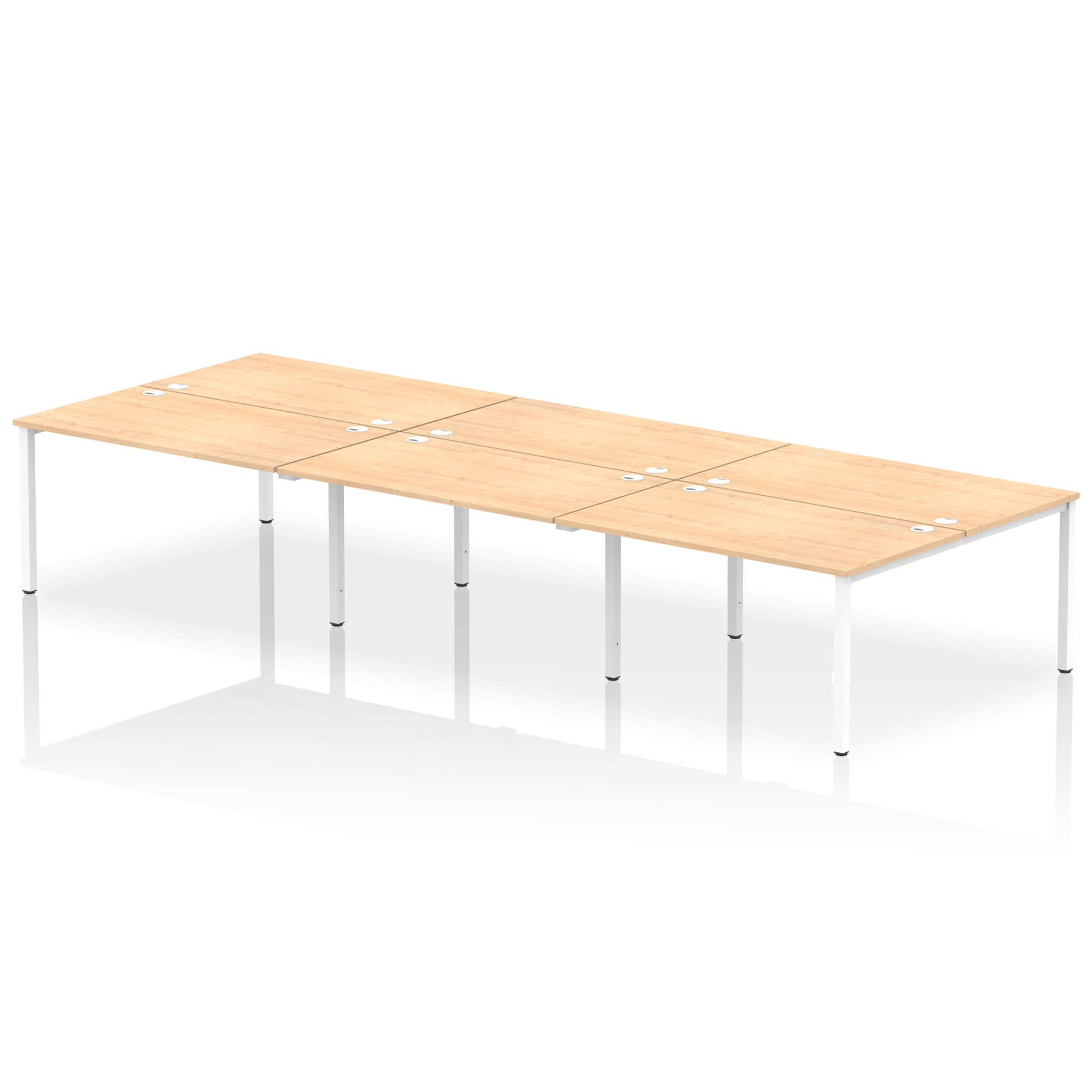 Maple / White Frame