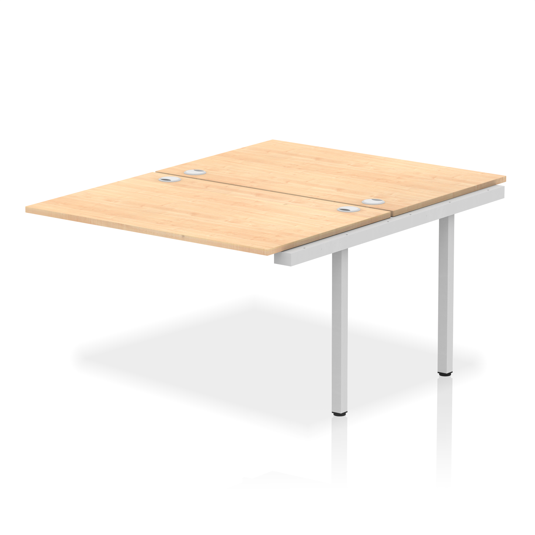 Maple / Silver Frame