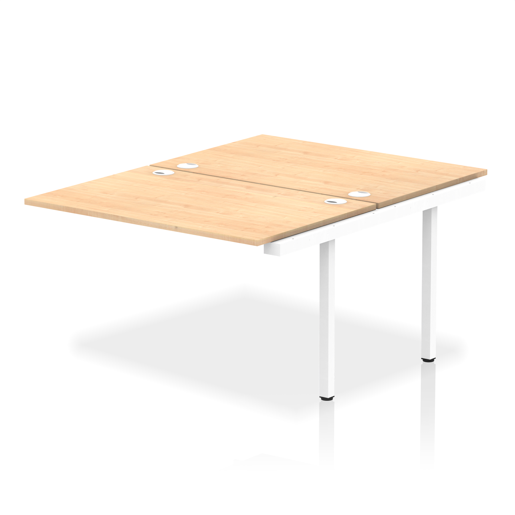 Maple / White Frame