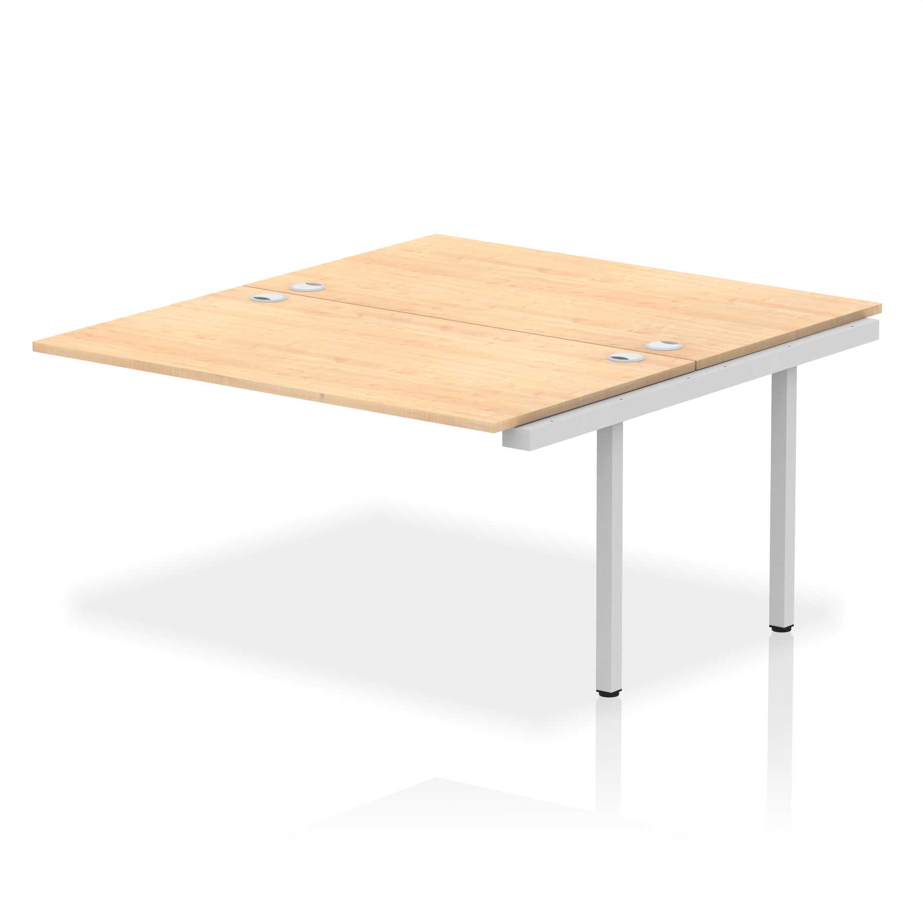 Maple / Silver Frame