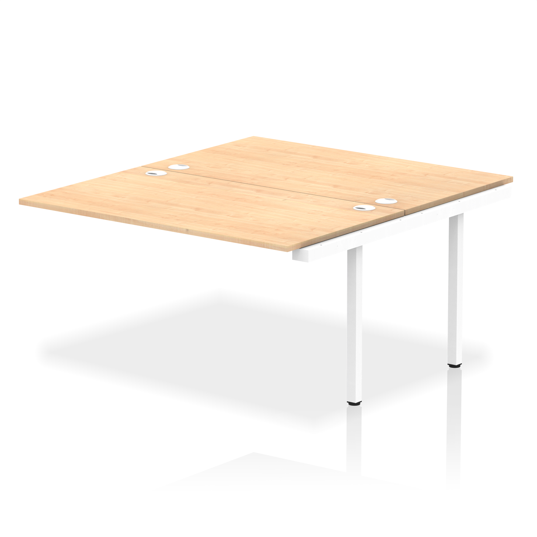 Maple / White Frame