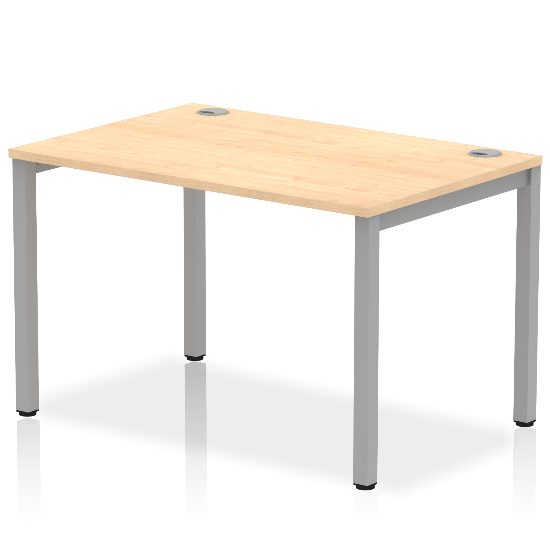Maple / Silver Frame