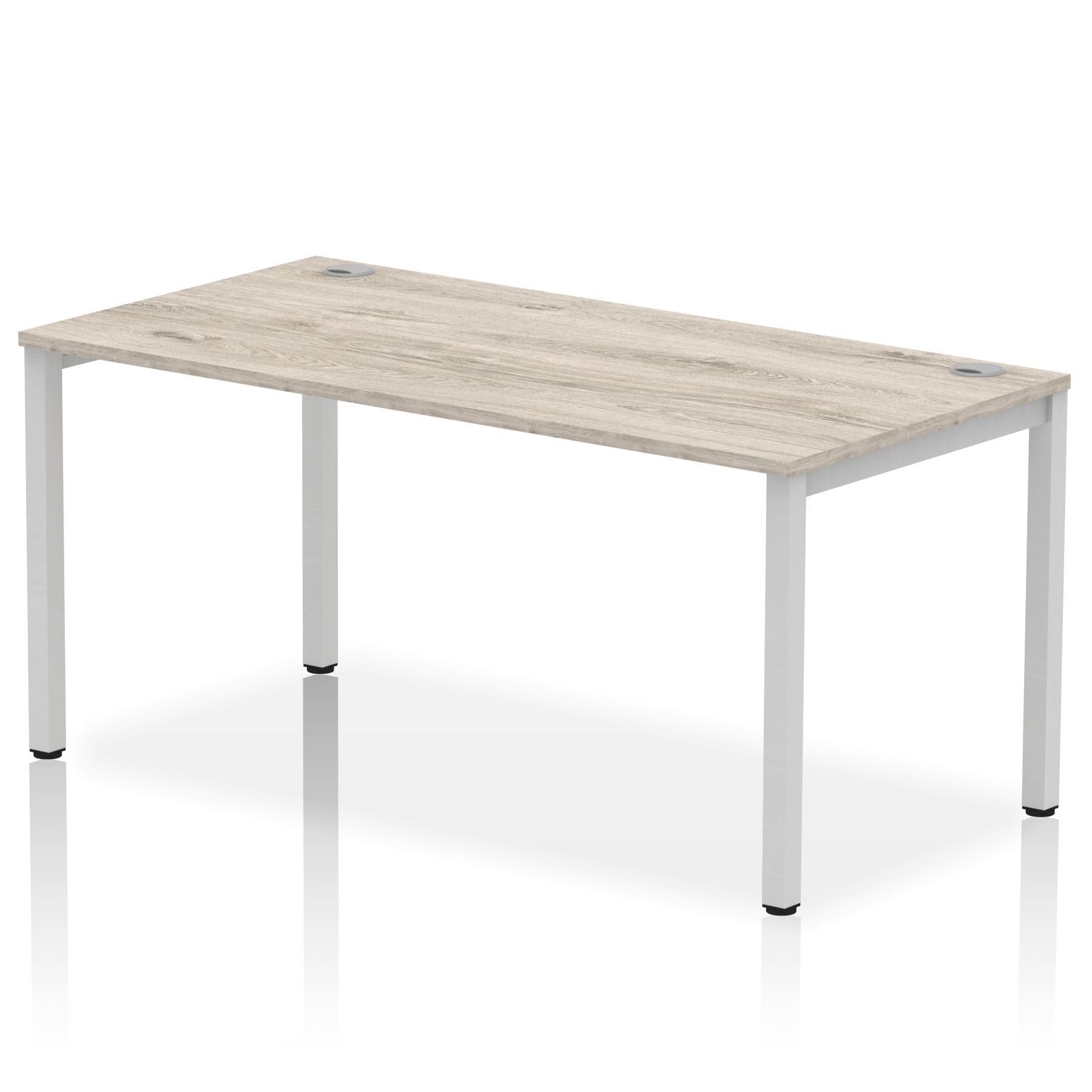 Grey Oak / Silver Frame