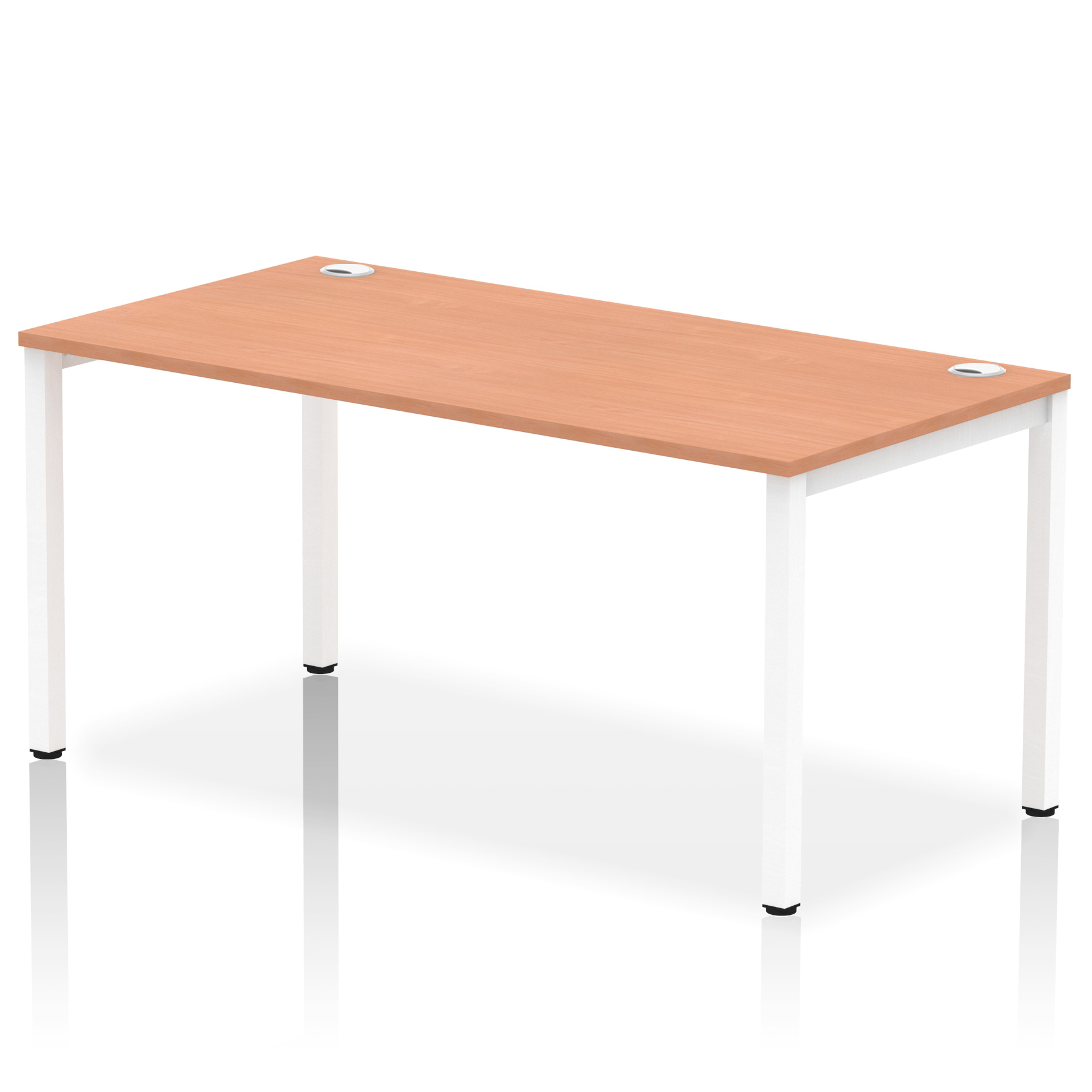 Beech / White Frame