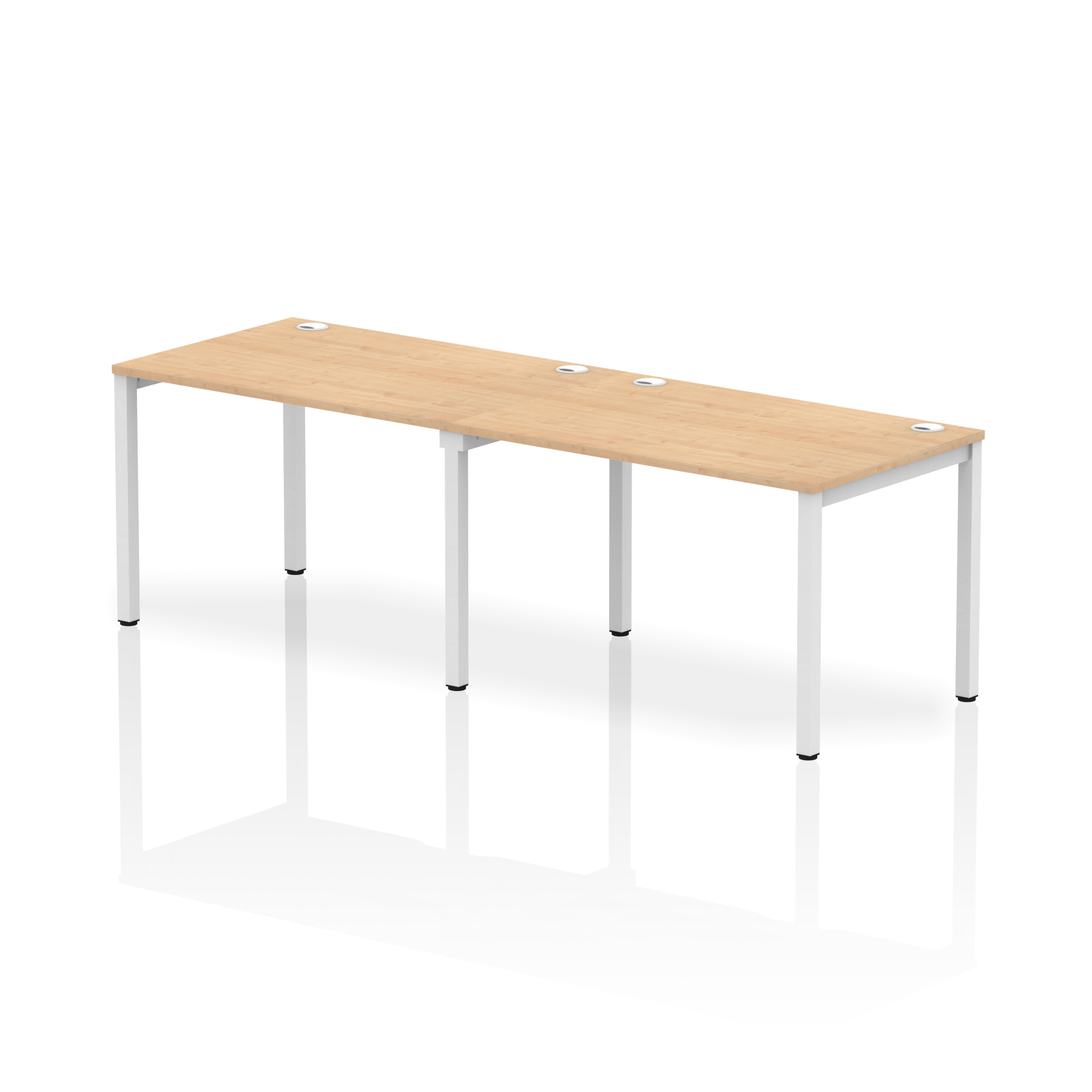 Maple / White Frame