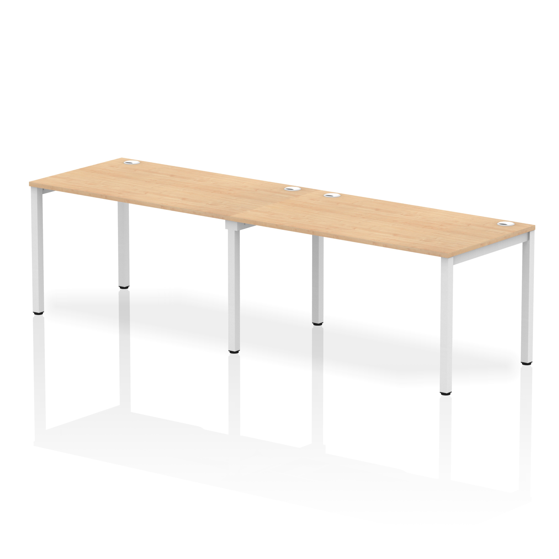 Maple / White Frame
