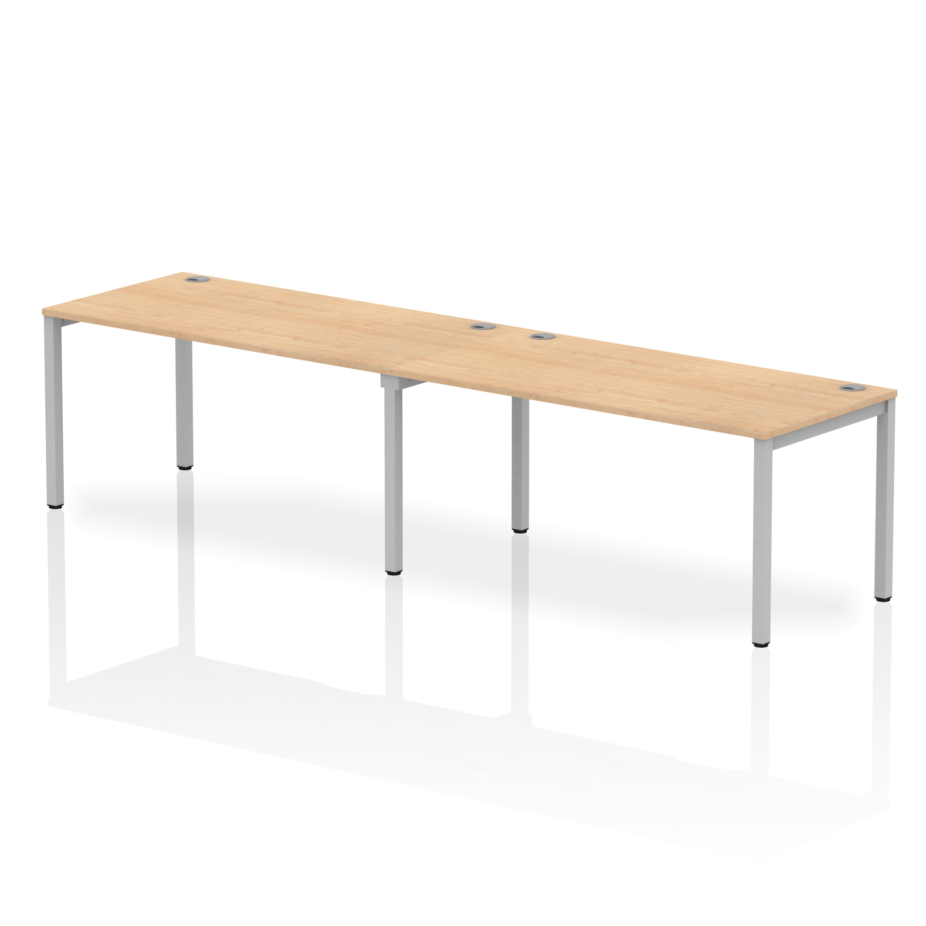 Maple / Silver Frame
