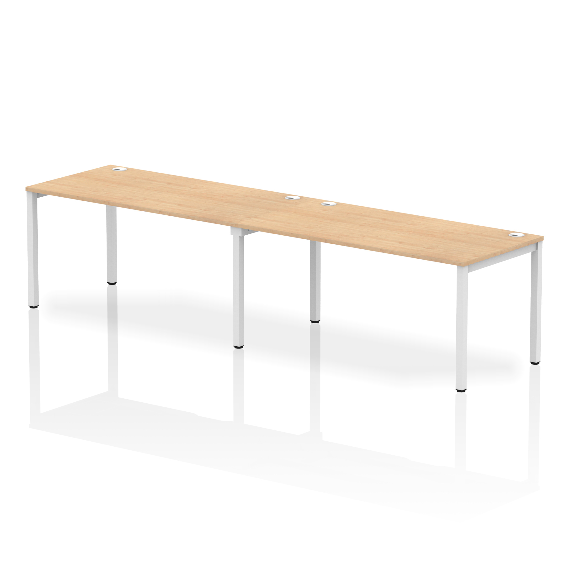 Maple / White Frame