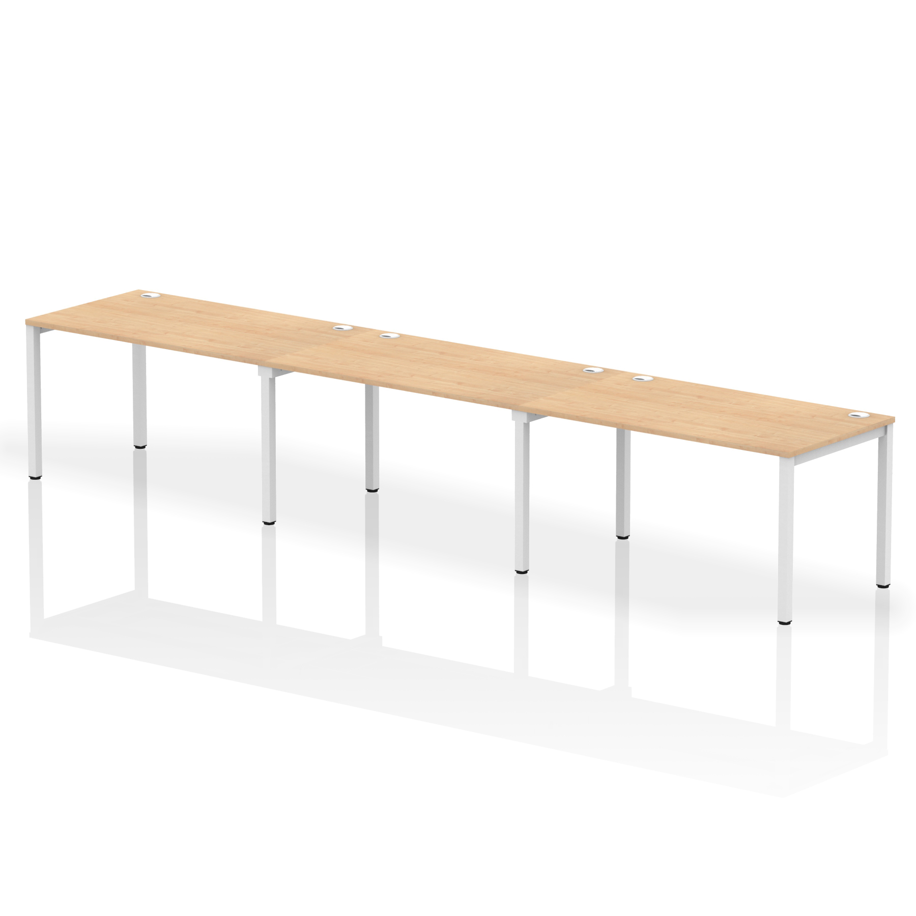 Maple / White Frame