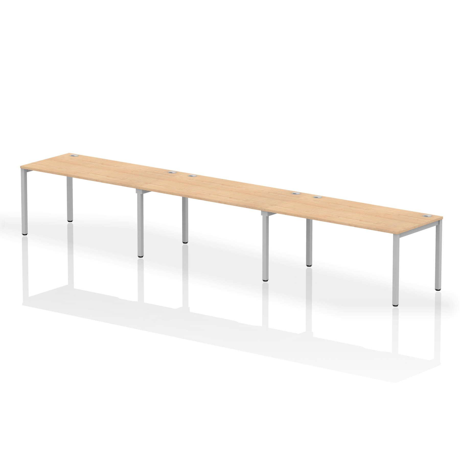 Maple / Silver Frame