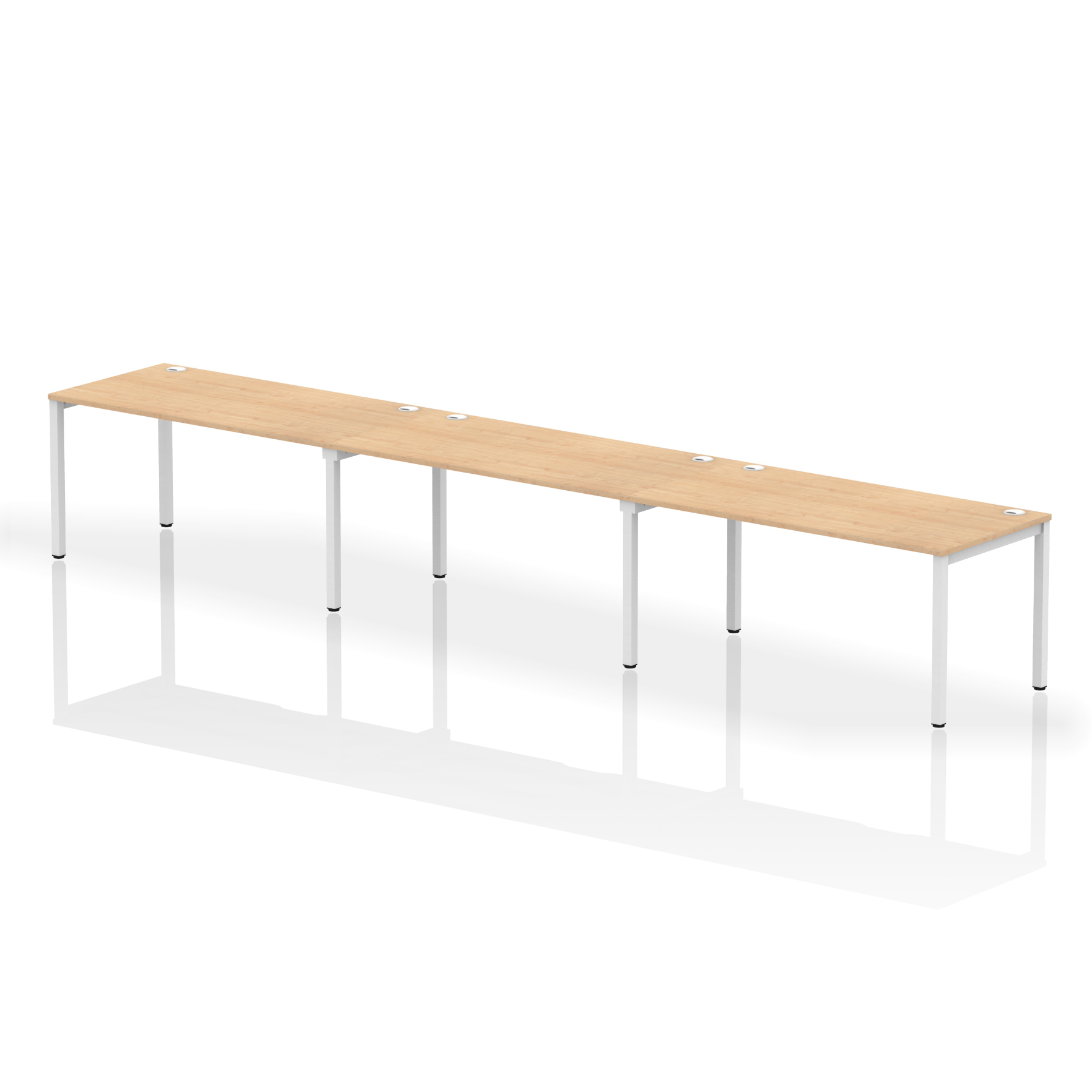 Maple / White Frame