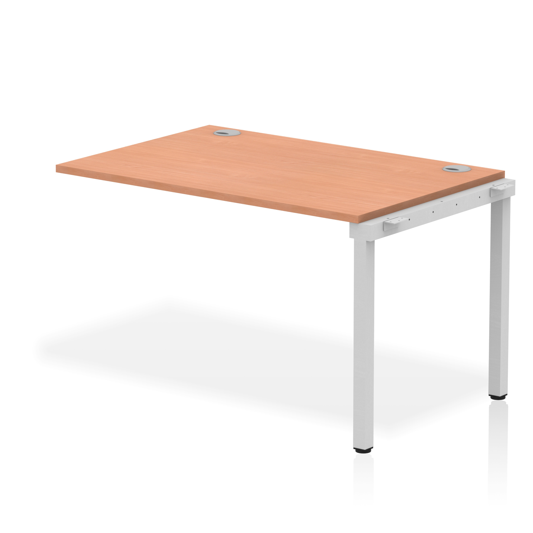 Beech / Silver Frame