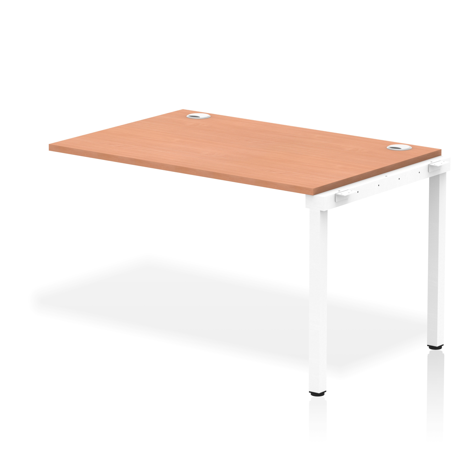 Beech / White Frame