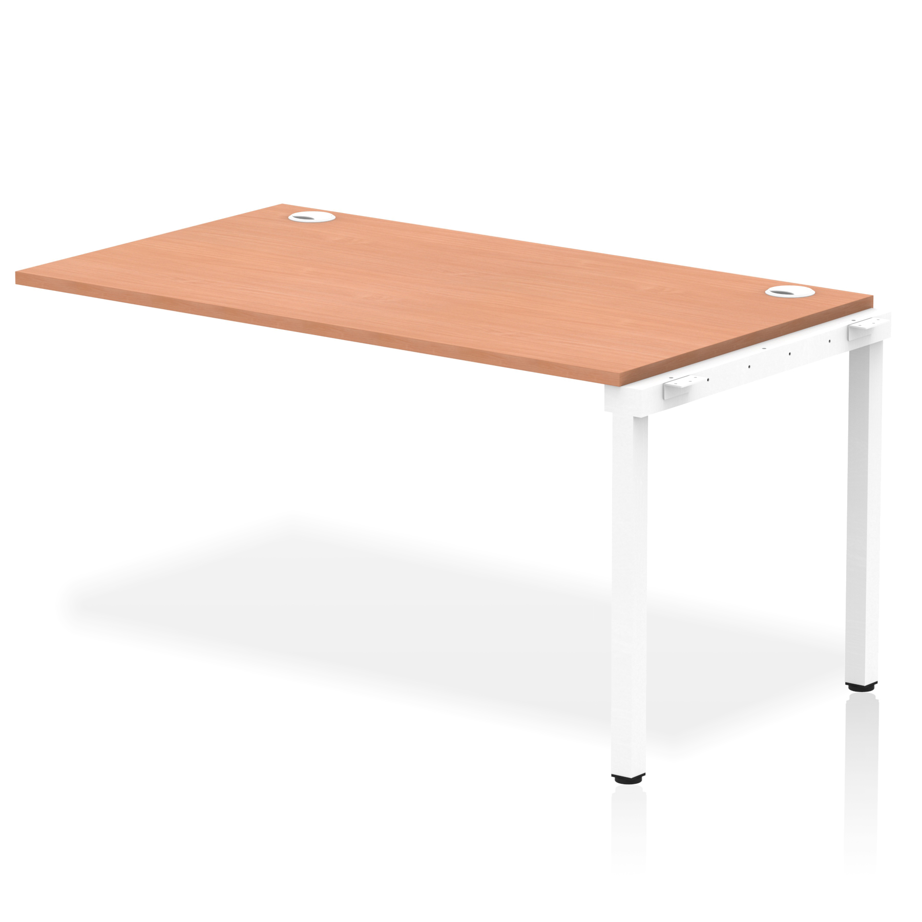 Beech / White Frame