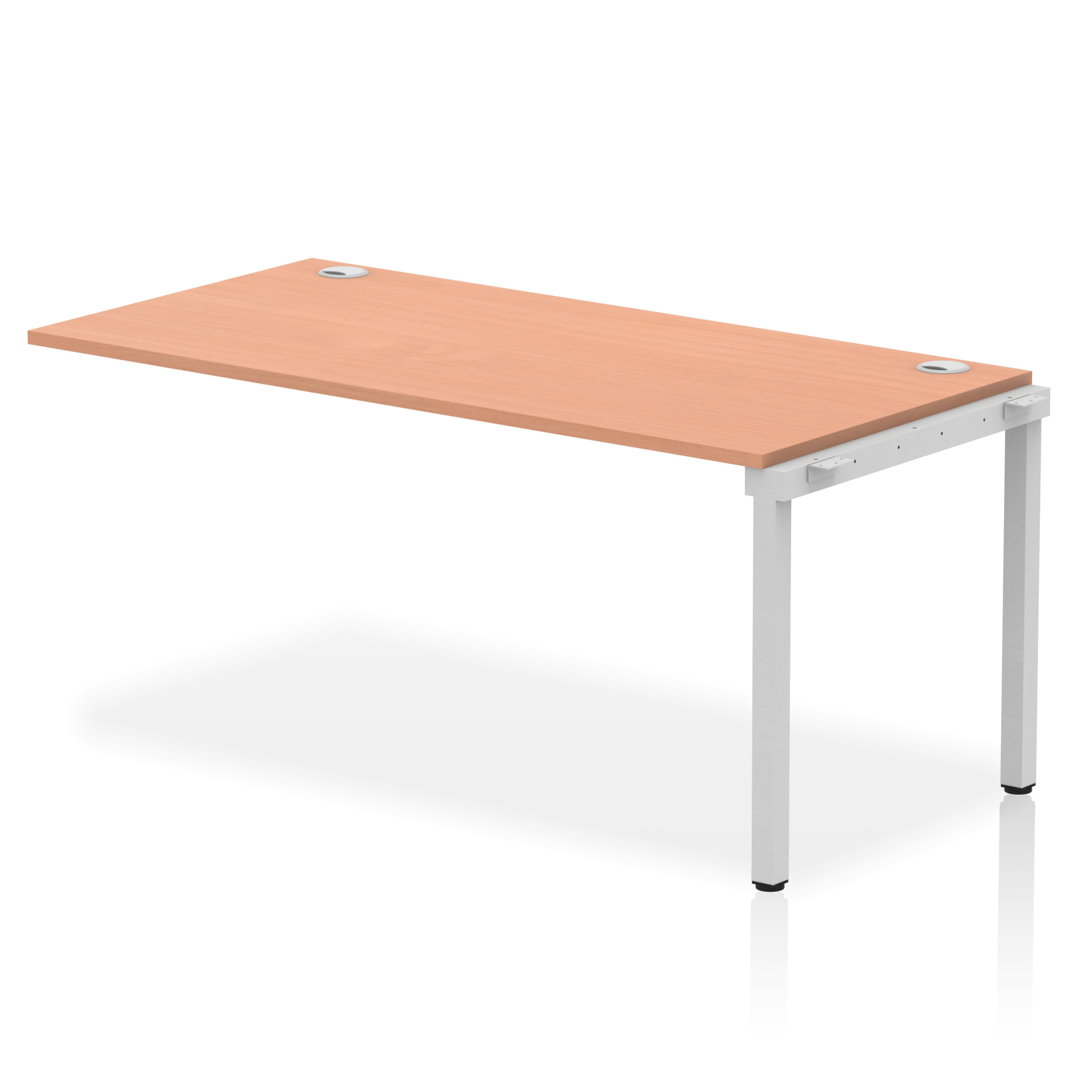 Beech / Silver Frame