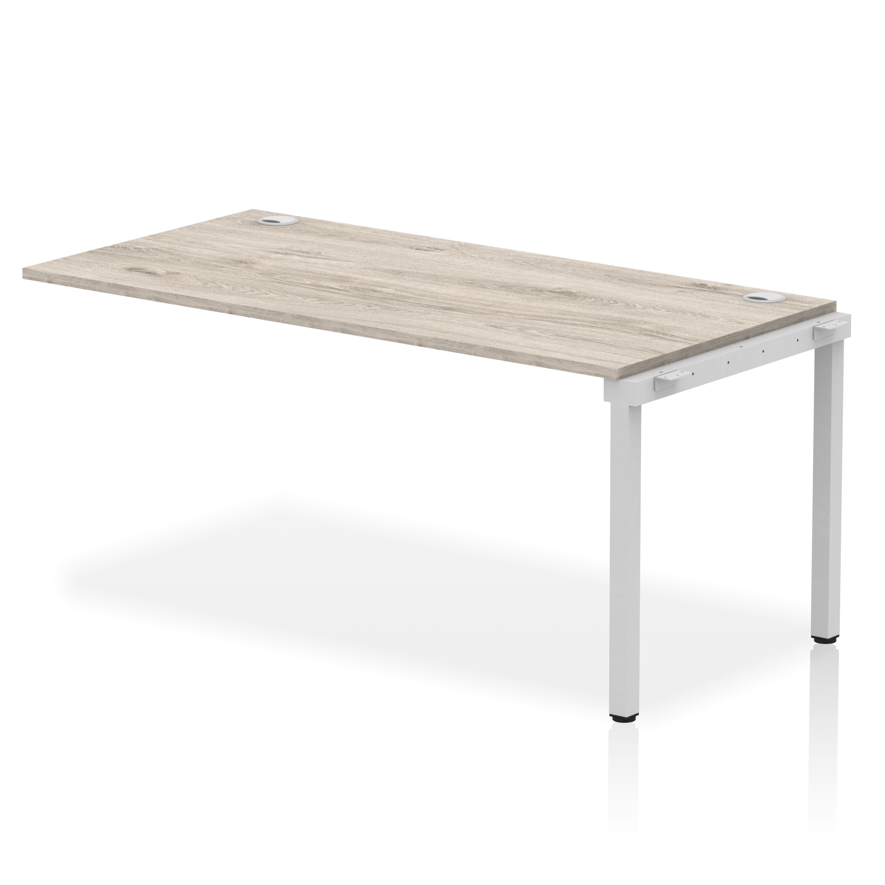 Grey Oak / Silver Frame