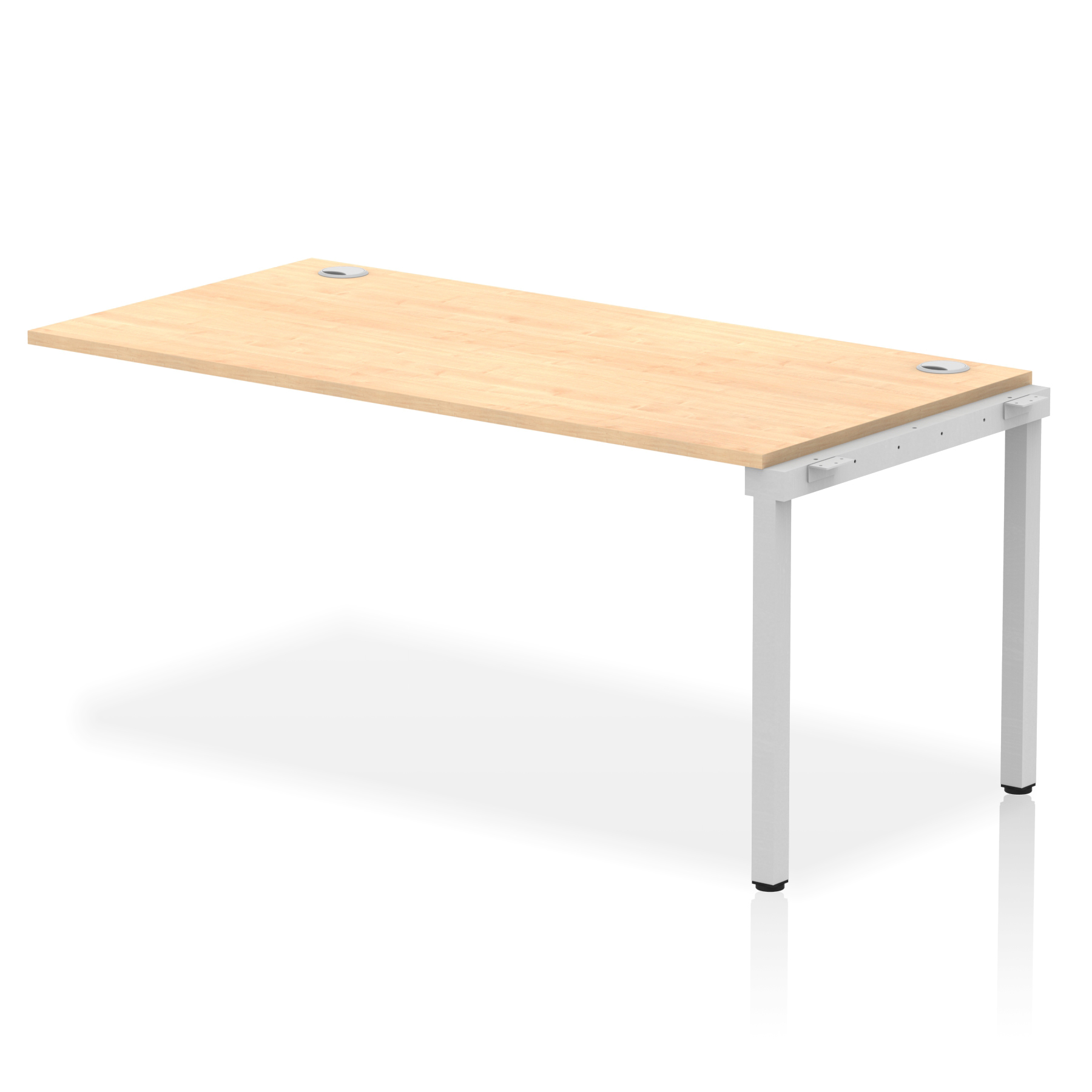 Maple / Silver Frame