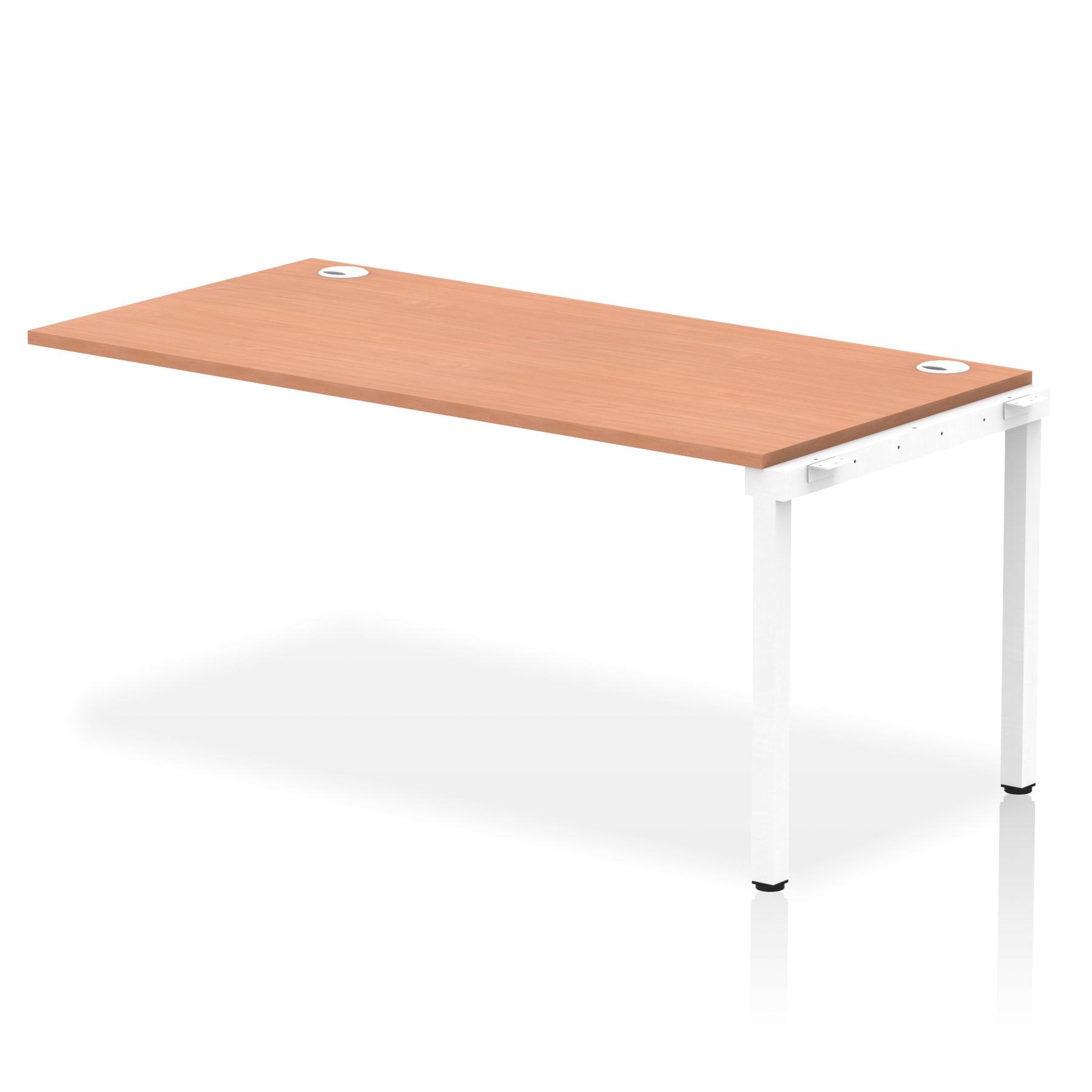 Beech / White Frame