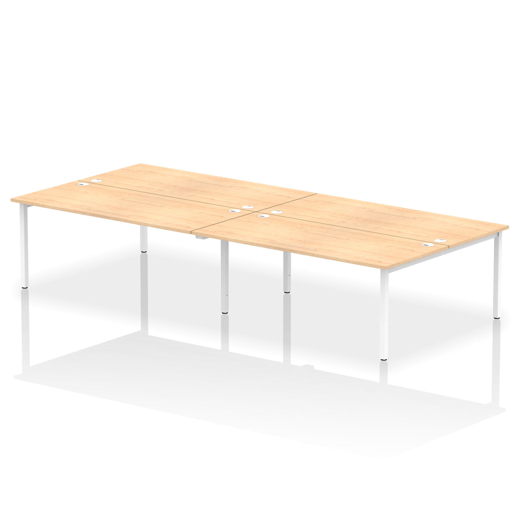 Maple / White Frame