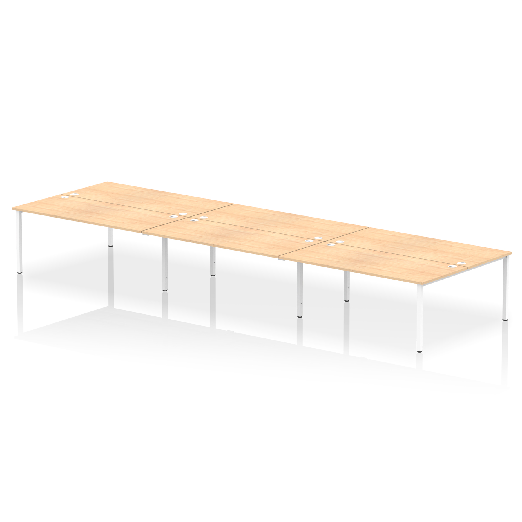 Maple / White Frame