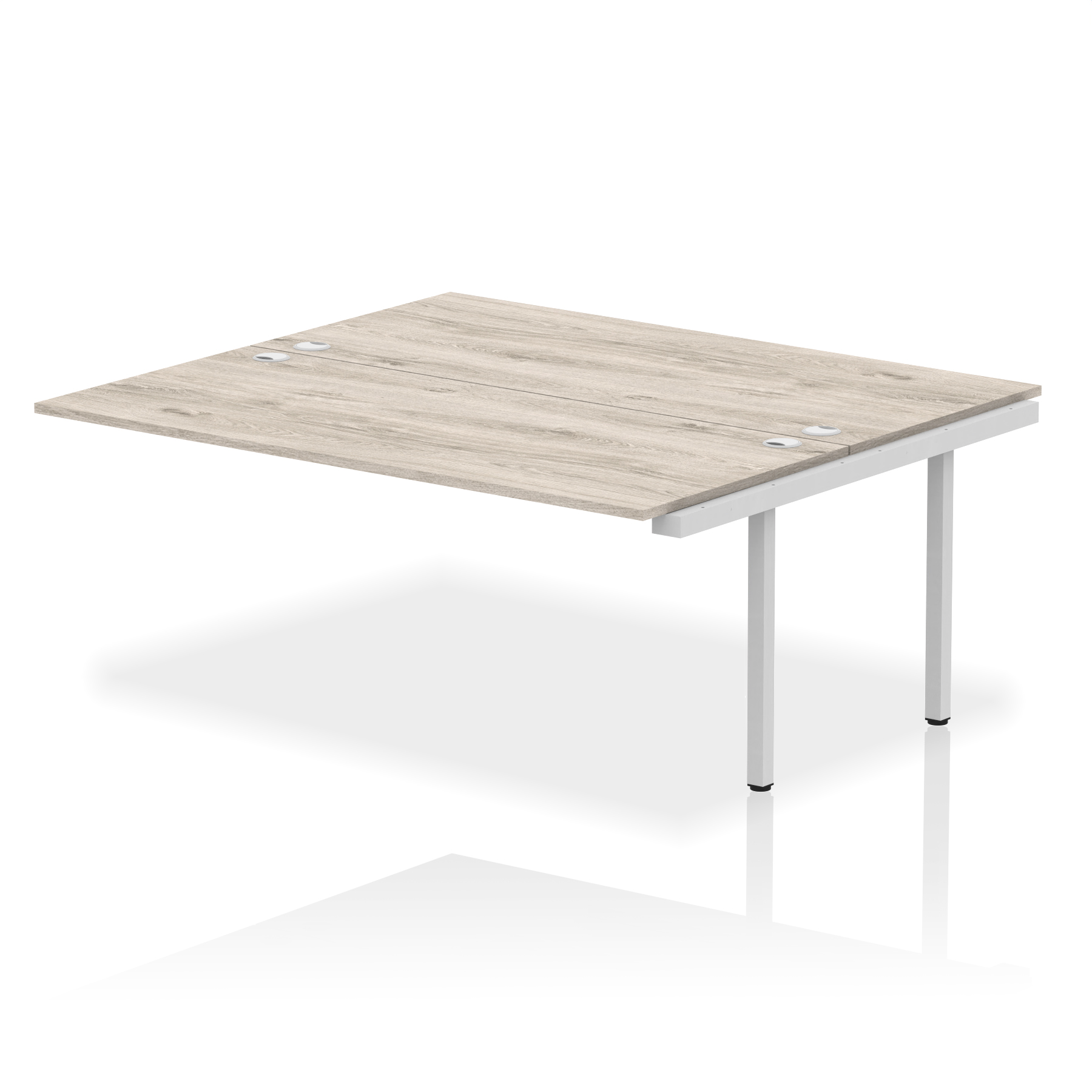 Grey Oak / Silver Frame