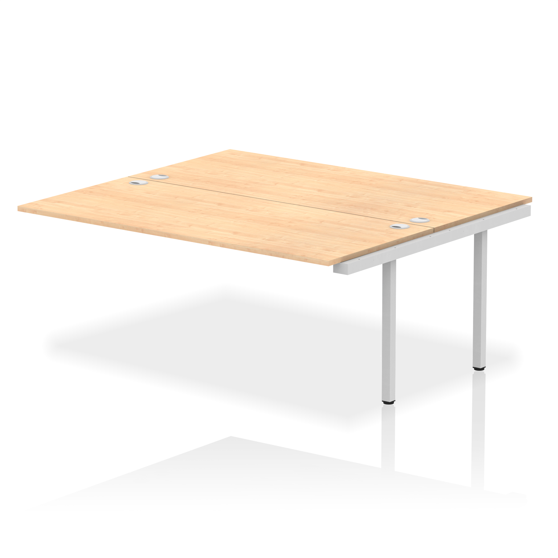 Maple / Silver Frame