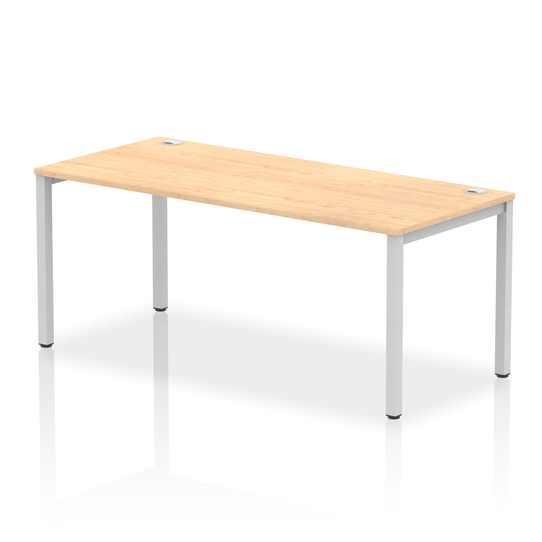 Maple / Silver Frame