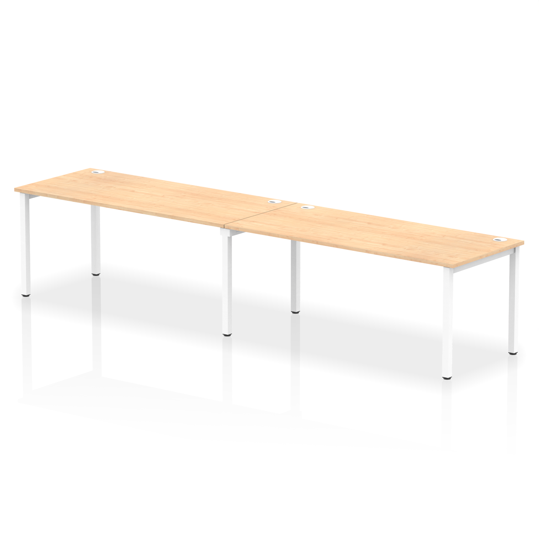 Maple / White Frame