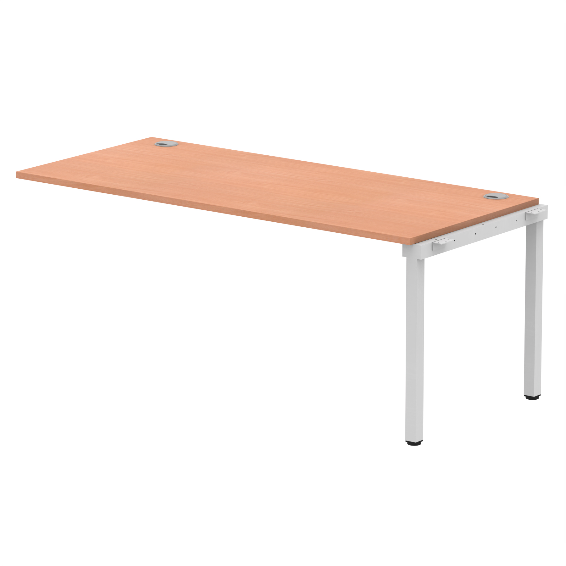 Beech / Silver Frame