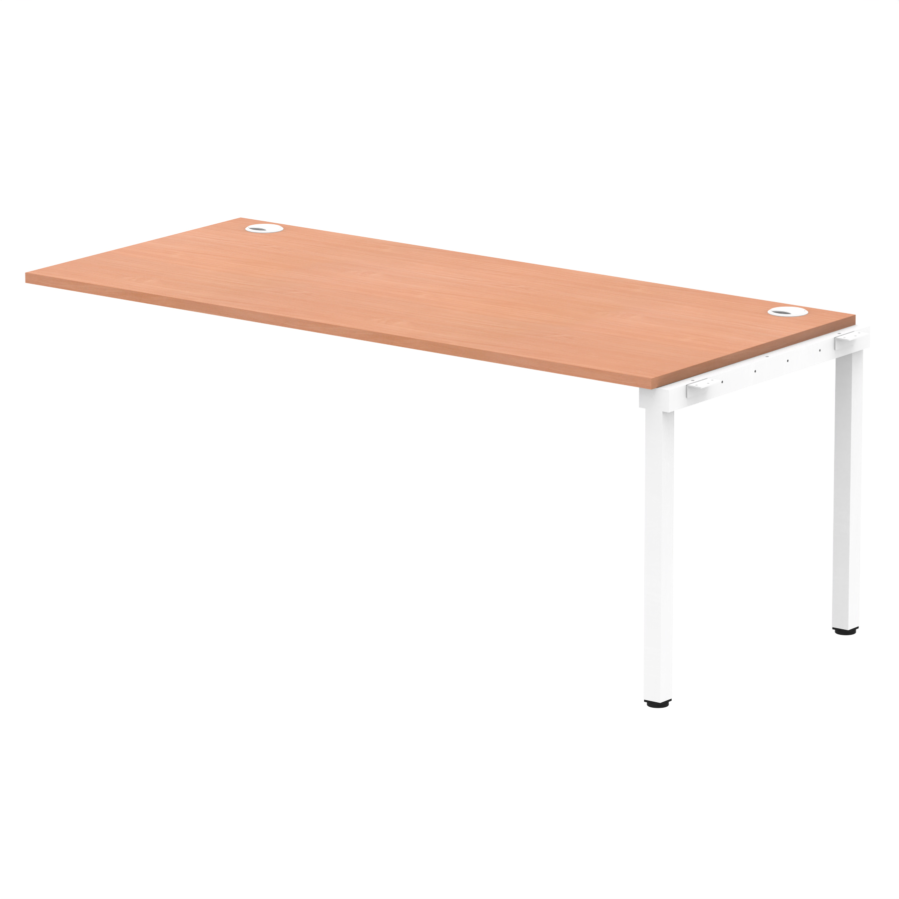 Beech / White Frame