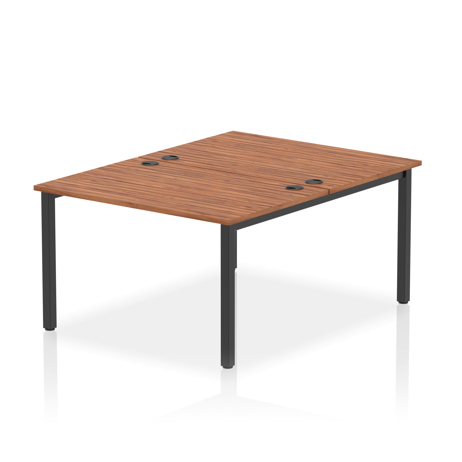 Walnut / Black Frame