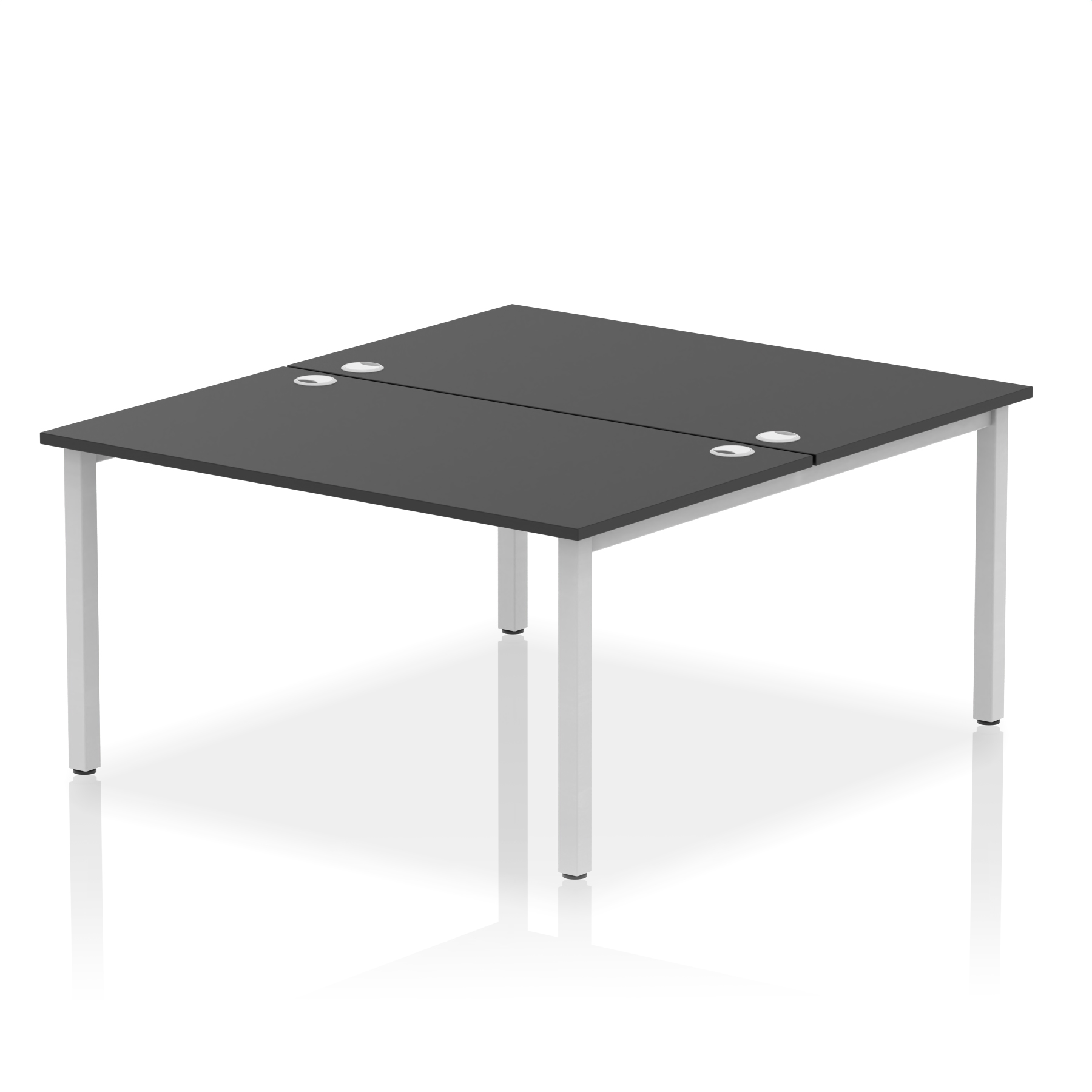 Black / Silver Frame