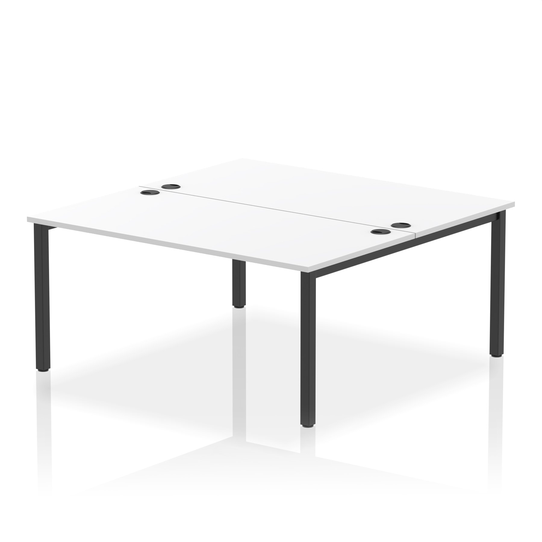 White / Black Frame