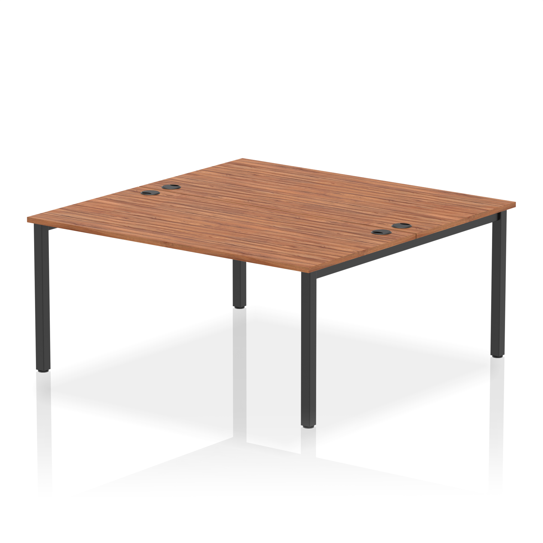 Walnut / Black Frame