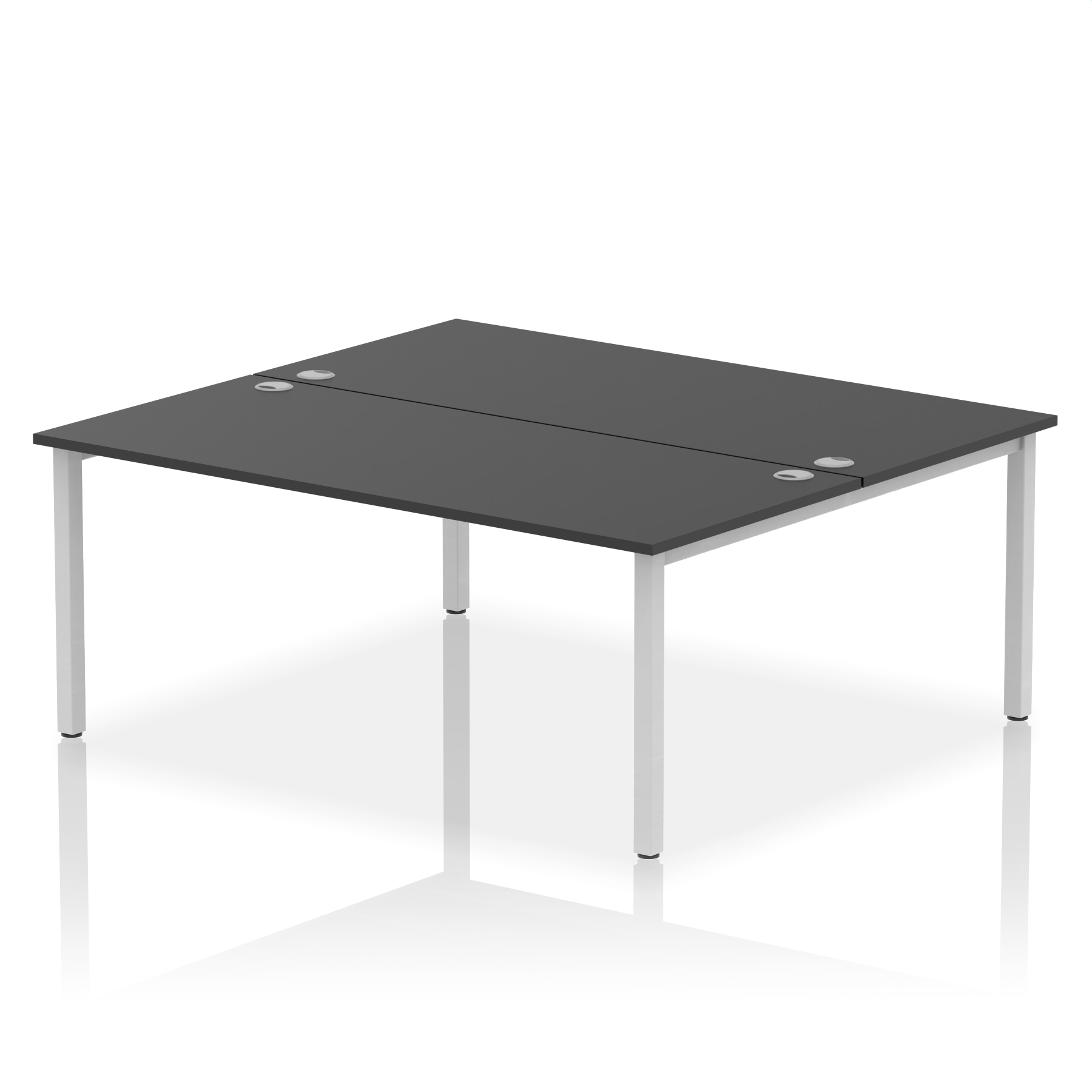 Black / Silver Frame