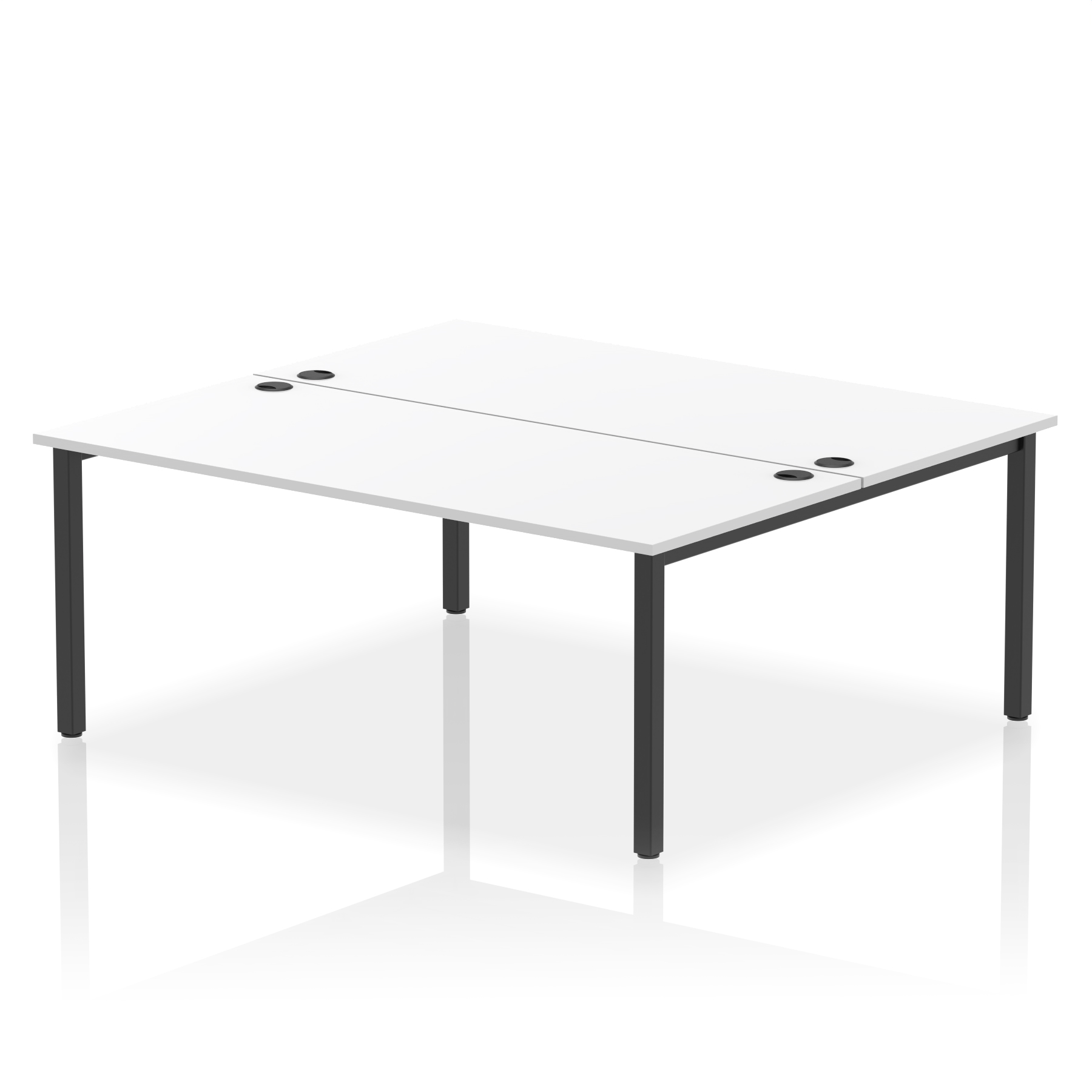 White / Black Frame