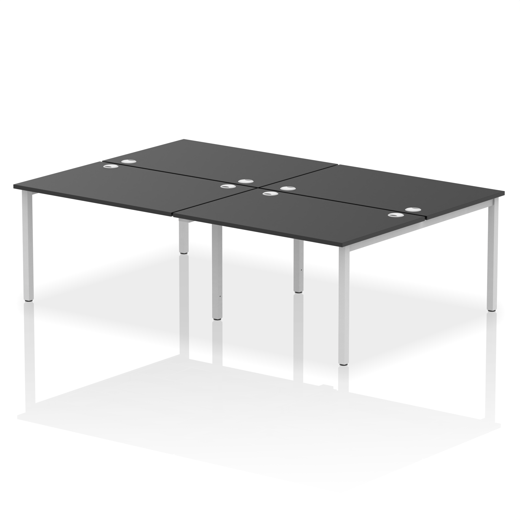 Black / Silver Frame