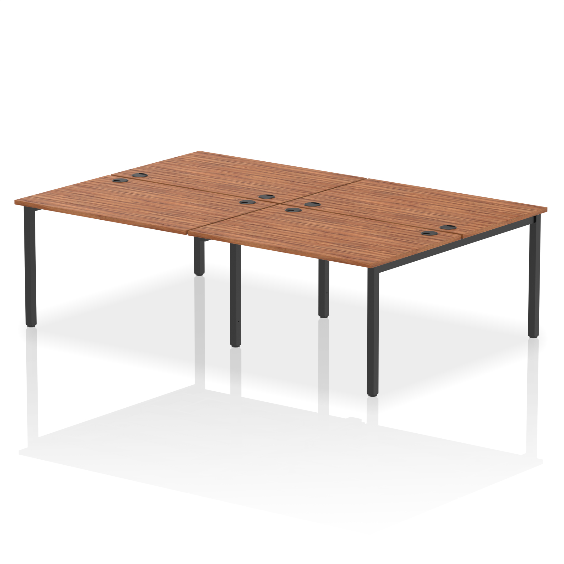 Walnut / Black Frame