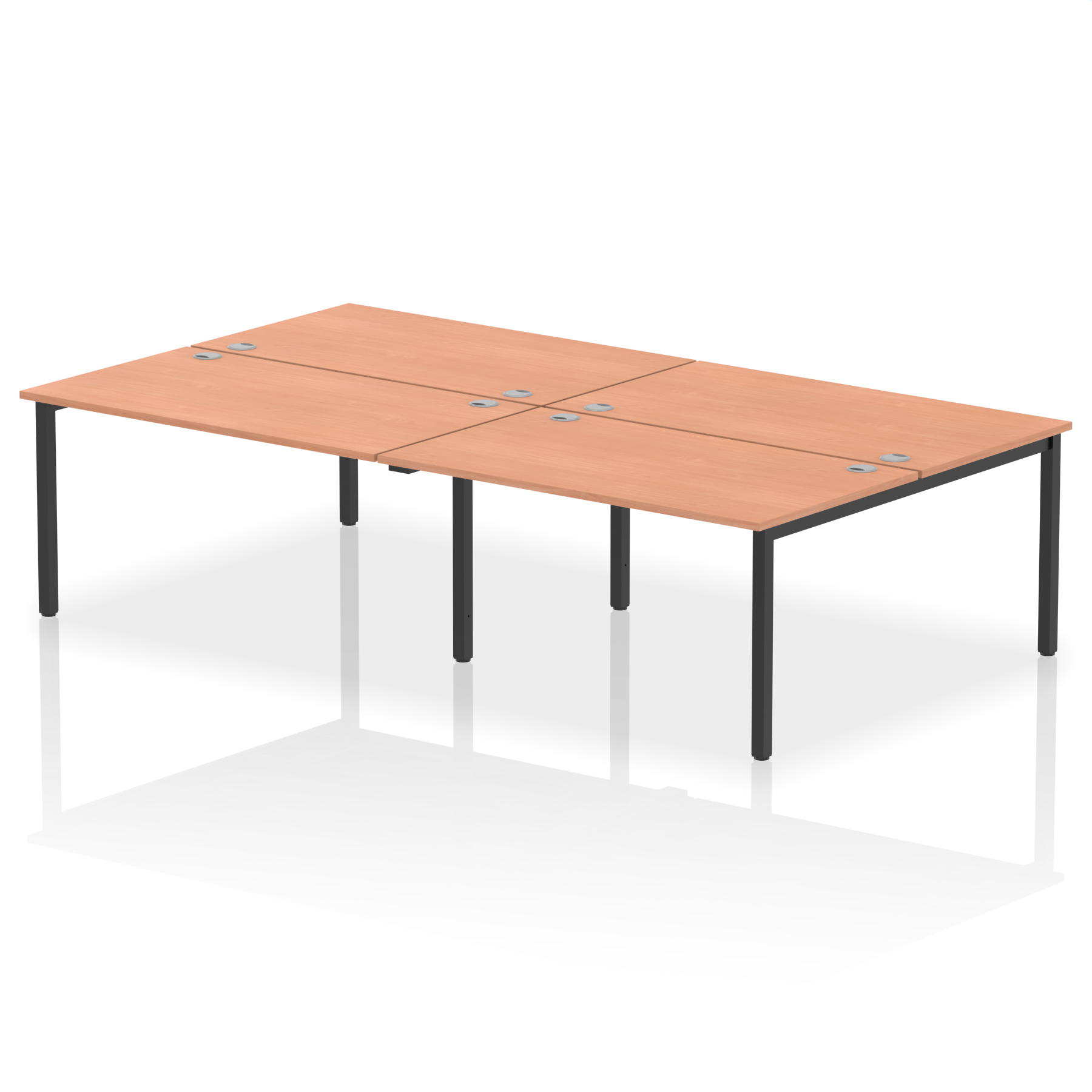Beech / Black Frame