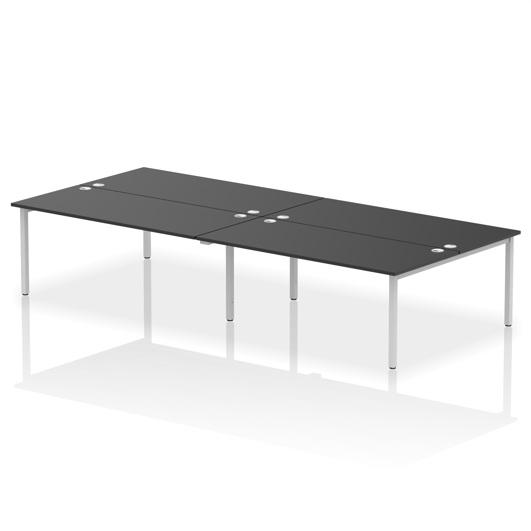 Black / Silver Frame