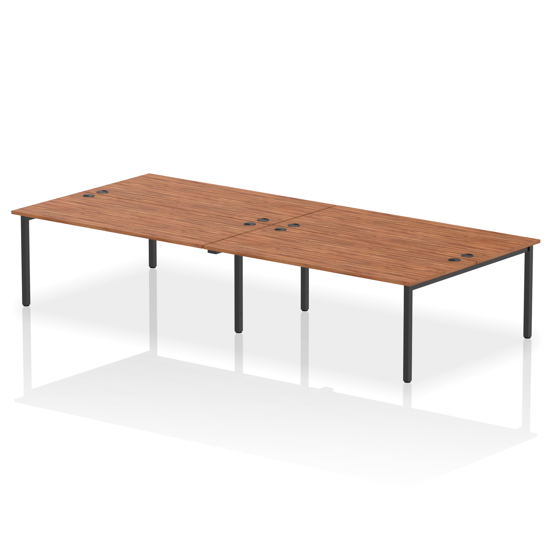 Walnut / Black Frame