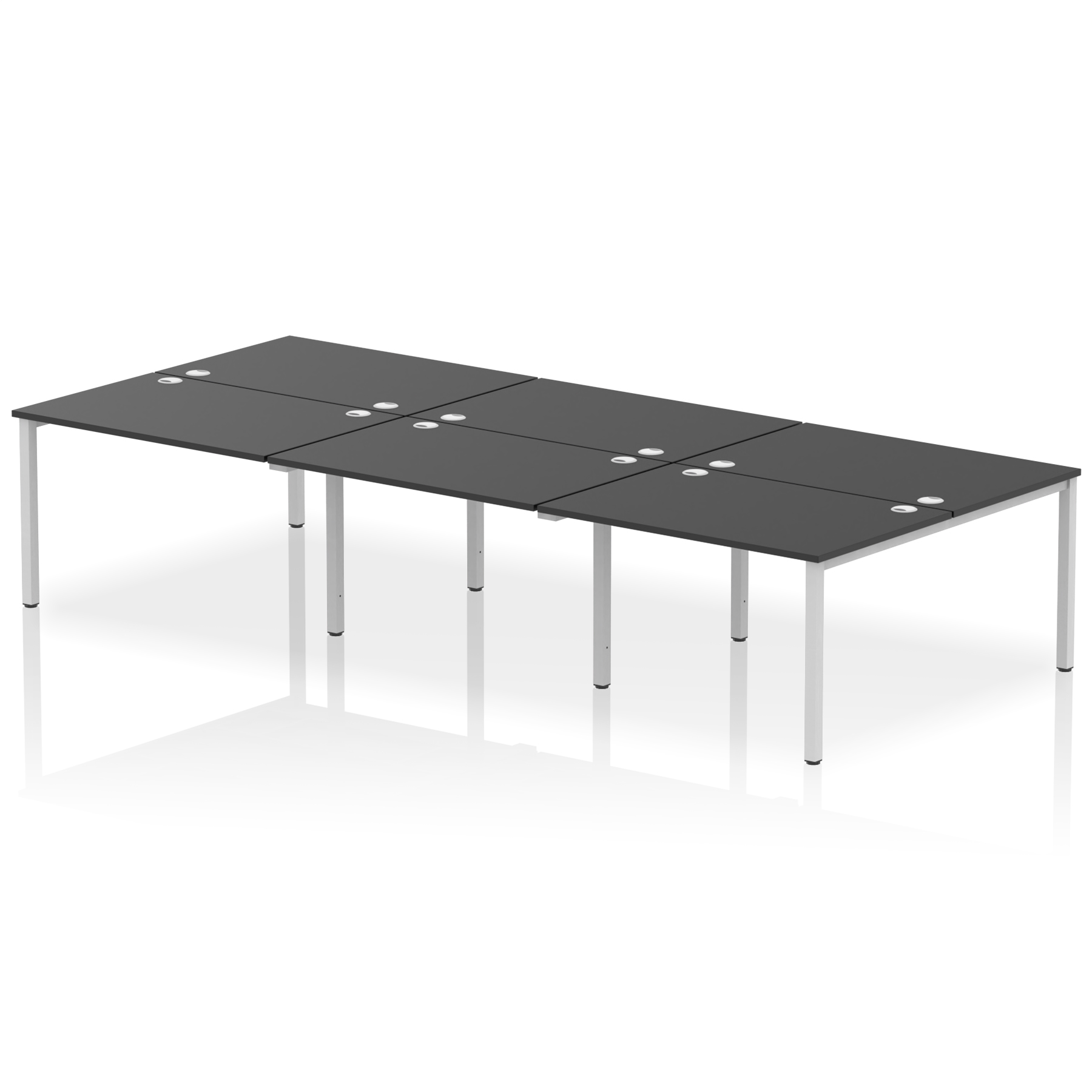 Black / Silver Frame